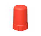 Колпак на баллон красный пластик