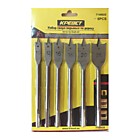 Сверло перовое по дереву набор 6 пр (10,12,16,18,20,25)