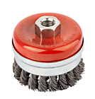 Кордщетка 100 мм витая усиленная М14 (УШМ) 