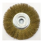 Кордщетка 180 мм дисковая латунированная 22 мм (УШМ)