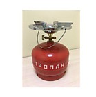 Плита газовая портативная  таганок Дачник Н 1 с баллоном 5 л