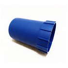 Колпак на баллон синий пластик
