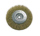 Кордщетка 100 мм дисковая латунированная 22 мм (УШМ)